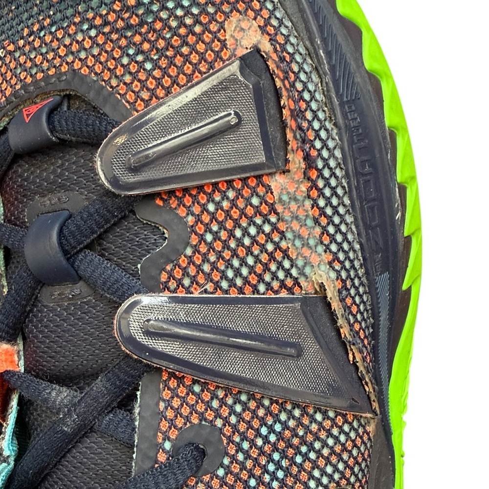 Nike Kyrie 7 Basketball Shoes Sz 8 Blue Green Zoom Air Sneakers Mens Guard Shoes - Picture 14 of 16